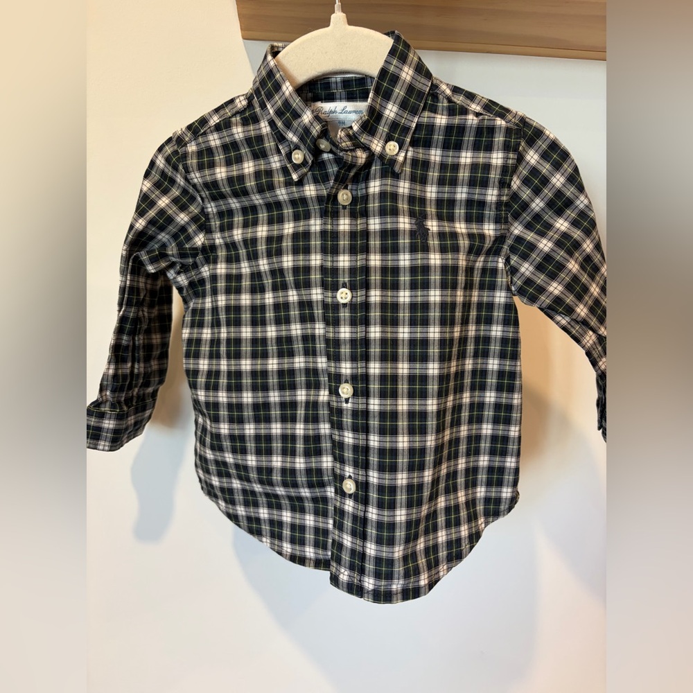 9m Polo Ralph Lauren Baby Button Down